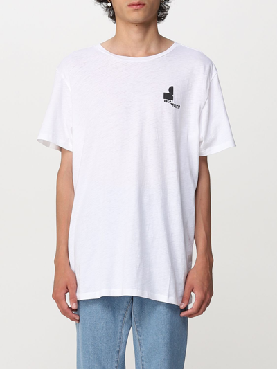 Shop Isabel Marant T-shirt  Men Color White