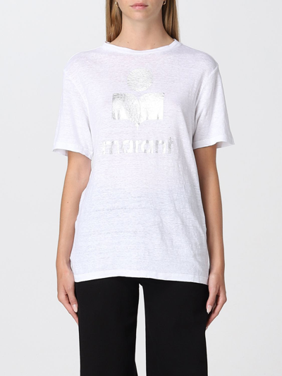 Shop Isabel Marant Étoile T-shirt Isabel Marant Etoile Woman Color White