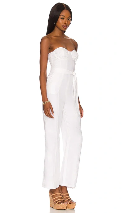 Lovers & Friends Steph Jumpsuit In White