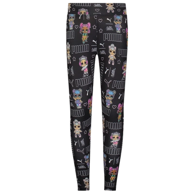 Shop Puma Girls  X Lol Leggings In Black/multi