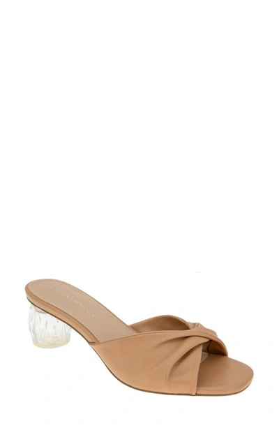 Shop Bcbg Mebba Slide Sandal In Tan