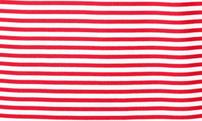 Shop Cutter & Buck Virtue Eco Piqué Stripe Polo In Red