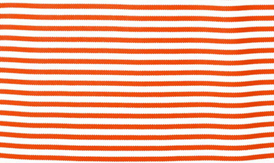 Shop Cutter & Buck Virtue Eco Piqué Stripe Polo In College Orange