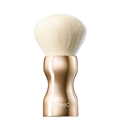 Shop Iconic London Tan & Buff Brush, Tanning, Super Fluffy In N/a