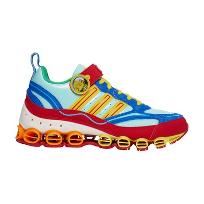 Shop Adidas Stmnt X Stmnt Kf Strap Microbounce Sneakers In Multicolor Yellow Scarlet