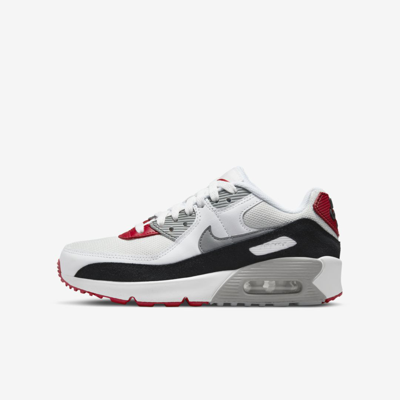 Shop Nike Air Max 90 Ltr Big Kids' Shoes In Grey