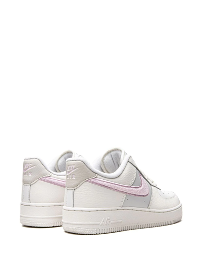 Shop Nike Air Force 1 07 "summit White/regal Pink" Sneakers