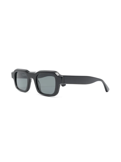 Thierry Lasry Flexxxy Rectangle-frame Sunglasses In Black