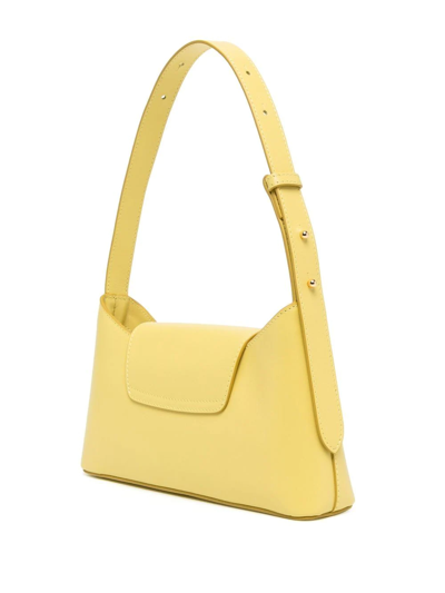Shop Elleme Envelope Leather Shoulder Bag In Yellow