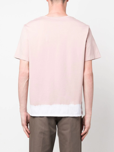 Shop Nick Fouquet Embroidered Pocket T-shirt In Rosa