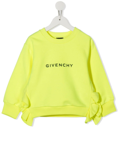 Shop Givenchy 4g Logo-print Sweatshirt In Gelb
