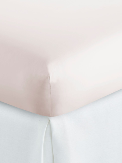 Shop Peacock Alley Nile Egyptian Cotton Fitted Sheet In Pink