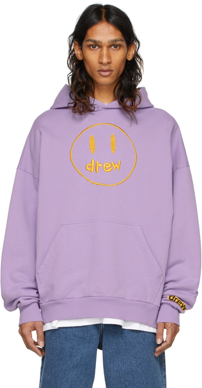Drew house lavender hoodie cheap