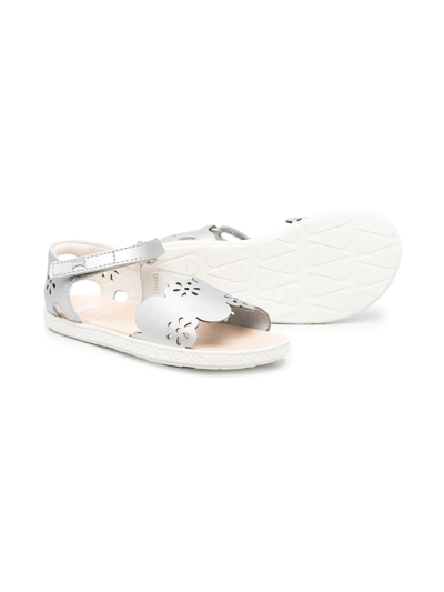 Camper Miko Cut-out Open Toe Sandals In Grey