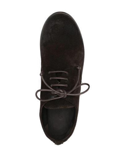 Marsèll Brown Zucca Zeppa Lace-ups In Brown