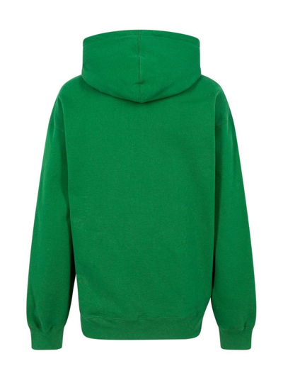 Supreme Bling Box Logo Hoodie In Green