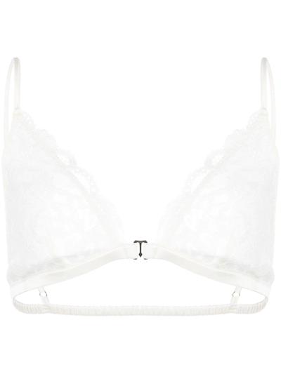 Charlotte Lace Triangle Bra In Ivory