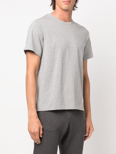 Thom Browne Oversized Short Sleeves T-shirt In Grey