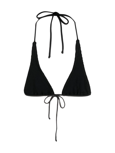 Bondeye Sofie Triangle Bikini Top In Black