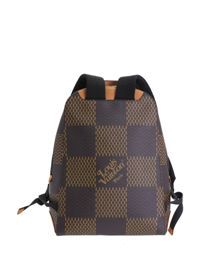 Louis+Vuitton+Campus+Backpack+Brown+Canvas for sale online