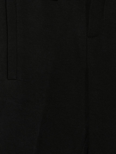 LOGO织带直筒长裤