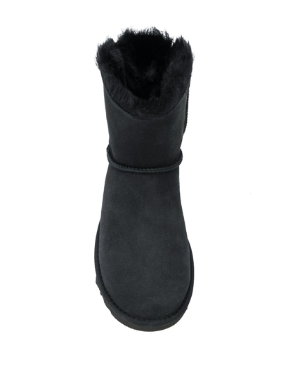 Shop Ugg Mini Bailey Bow Ii Ankle Boots In Black