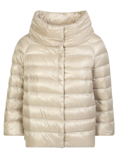 Herno Quilted Sofia Jacket In Grey