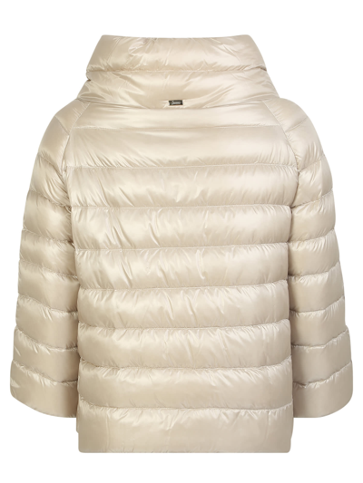 Herno Quilted Sofia Jacket In Grey