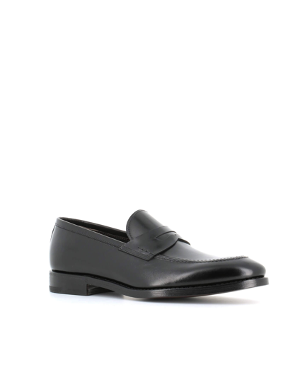 Shop Henderson Baracco Loafers 51405b In Black