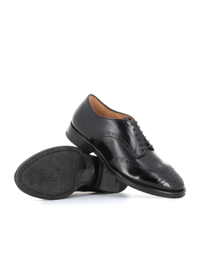 Shop Alberto Fasciani Brogue Shoes Dunia 80028 In Black