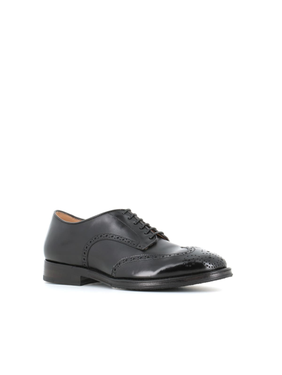 Shop Alberto Fasciani Brogue Shoes Dunia 80028 In Black