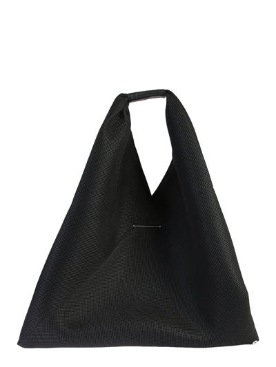 Shop Mm6 Maison Margiela Japanese Bag In Black