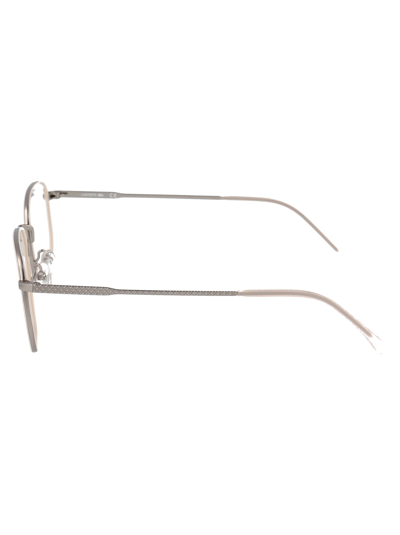 Shop Lacoste L2253 Glasses In 045 Silver Nude Pink