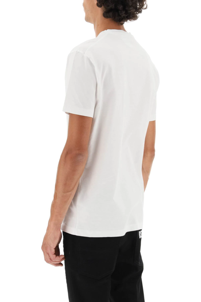 Shop Dsquared2 Cuzco T-shirt In White,red
