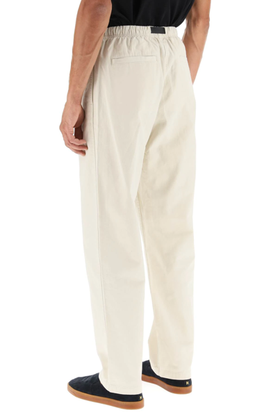 Shop Gramicci Cotton Twill Pants In White