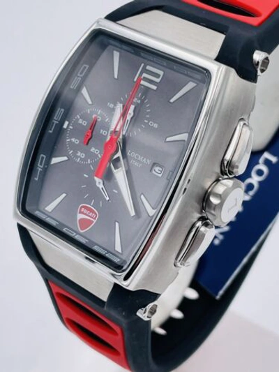 Pre-owned Locman Watch  Ducati Limited Edition 550kr/555 Titanium On Sale