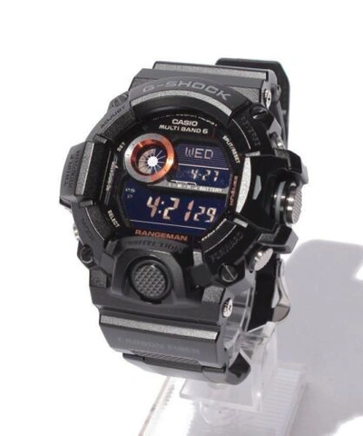 Pre-owned Casio G-shock Gw-9400bj-1jf Master Of Rangeman Solar Radio Men Watch