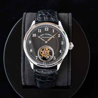 Pre-owned Sugess Tourbillon Master Bluesteel Seagull St8000 Mechanical Mens Watch Su8000sb