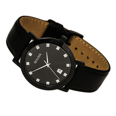 Pre owned Bulova Men s Watch 98d124 ModeSens