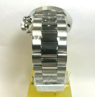 Pre-owned Invicta 31796 Men's 50mm Pro Diver Quartz Chrono Bracelet Watch Silver-tone/blue