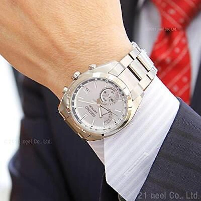 Pre-owned Seiko Astron Sbxy009 Titanium World Time Radio Solar Men