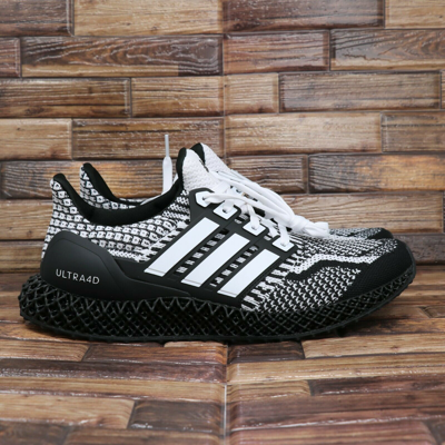 Pre-owned Adidas Originals Adidas Ultra 4d 5.0 Running Shoes Cookies &  Cream Black White G58158 Mens Sz 8.5 | ModeSens