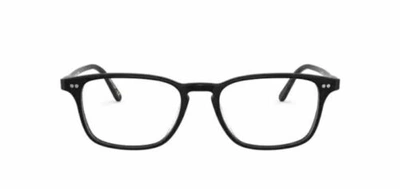 Pre-owned Oliver Peoples 0ov5427u Berrington 1465 Semi Matte Black Eyeglasses In Clear