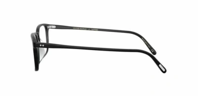 Pre-owned Oliver Peoples 0ov5427u Berrington 1465 Semi Matte Black Eyeglasses In Clear