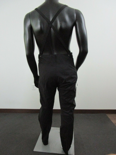 Pre-owned The North Face Mens North Face Dv Fz Full Zip Waterproof Dryvent Shell Ski Bibs Pant Black In Tnf Black