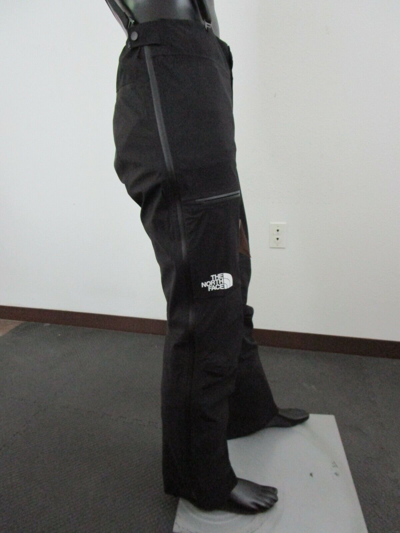 Pre-owned The North Face Mens North Face Dv Fz Full Zip Waterproof Dryvent Shell Ski Bibs Pant Black In Tnf Black