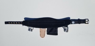 Pre-owned Welkforder Cinturon Para Trabajar En Andamios/scaffold Belt/calpintero Cinturon/andamieros In Black