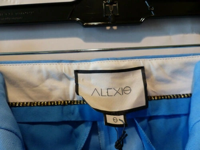 ALEXIS DEIDRE Pre-owned High-rise Pant Blue A2210609-7333-swimp-s Small