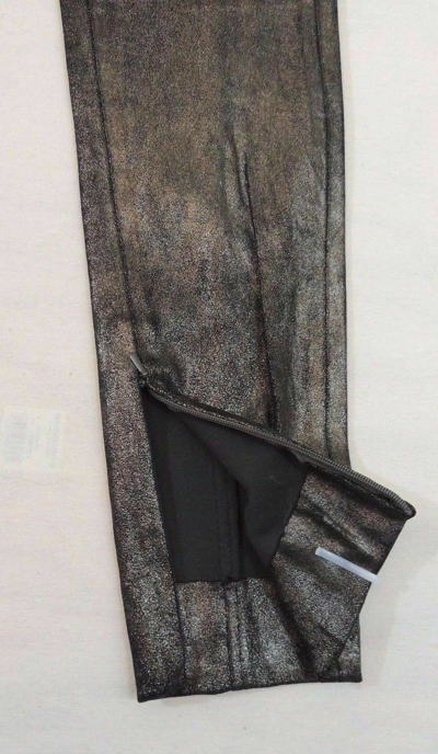 Pre-owned Ralph Lauren 1298  Coated Suede Jodhpur Equestrian Holiday Leggings Polo Pants Xl In Gray