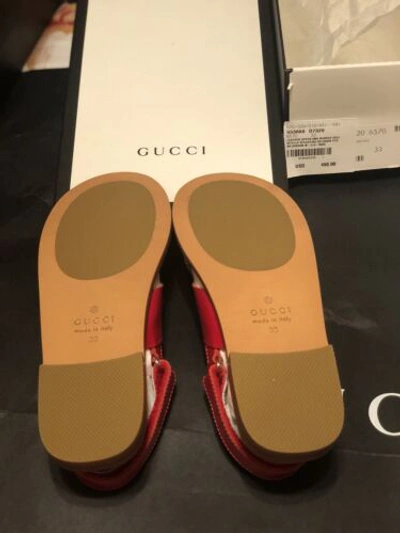 Pre-owned Gucci Kids Sandals In Red